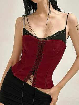 Baddie Layered Corset Top