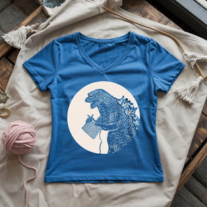 Knitzilla Lady V-neck