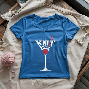 Knit Aholic Lady V-neck