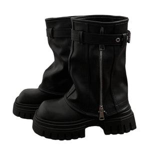 Forbidden Girlfriend Chunky Boots