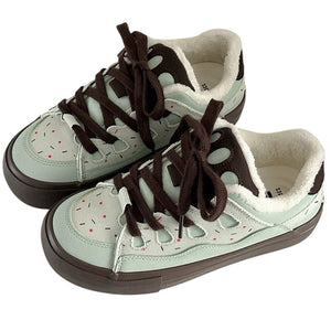 Candy Pop Warm Skater Sneakers