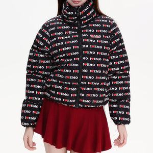 I Love Emo Puffer Jacket