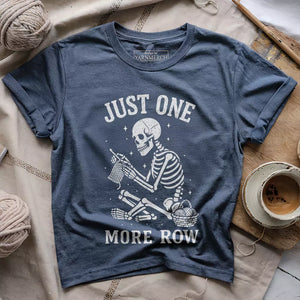 One More Row Skeleton T-shirt
