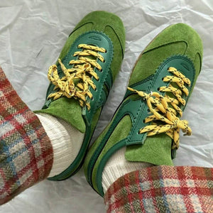 Preppy Style Court Sneakers
