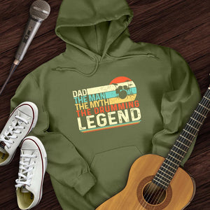 Drummer Legend Dad Hoodie