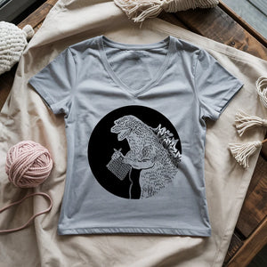 Knitzilla Lady V-neck