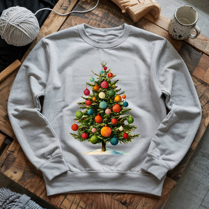 Yarn Christmas Tree Sweatshirt