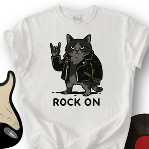 Cat Rock On T-Shirt