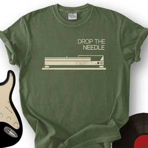 Drop The Needle - Vinyl T-Shirt