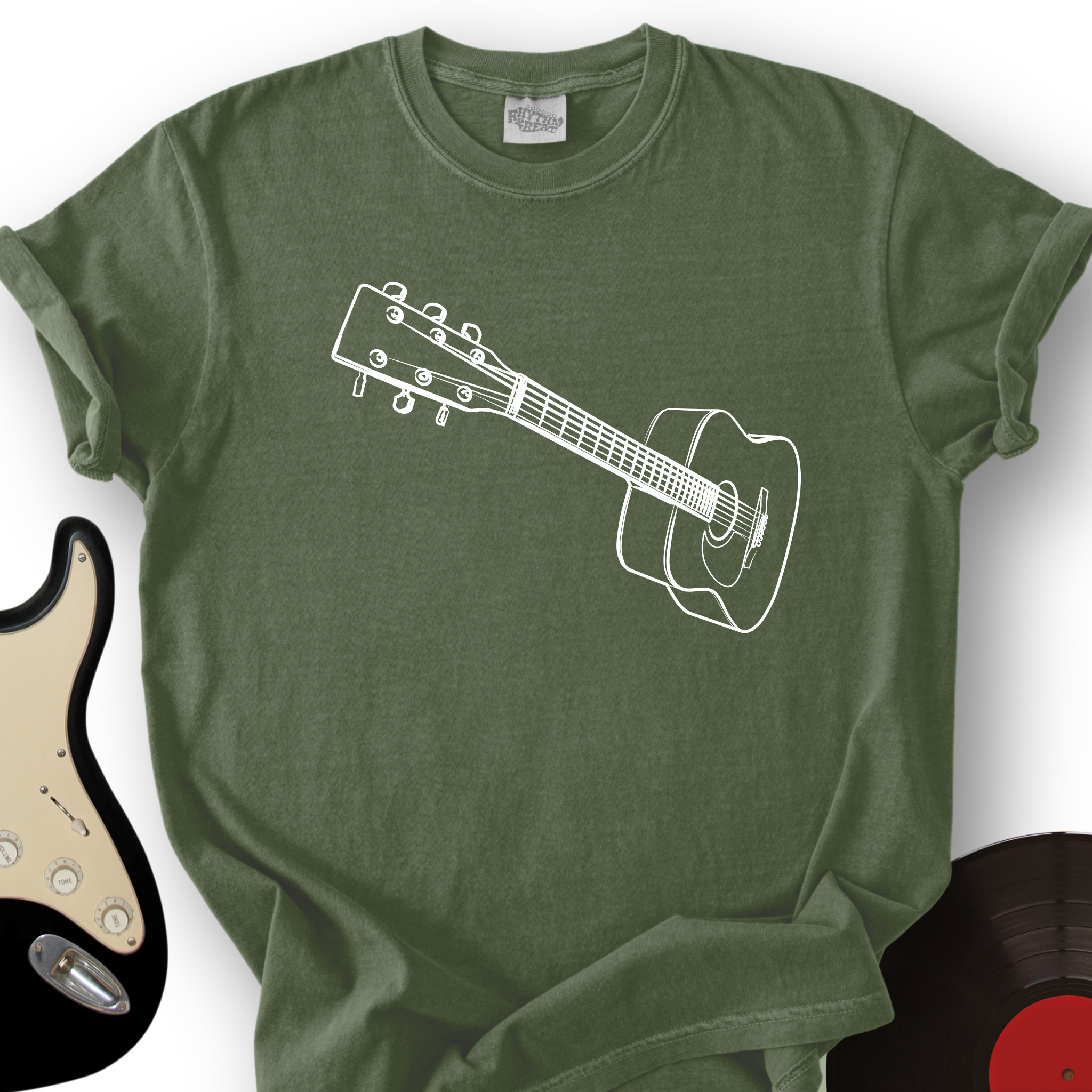 3D Guitar T-Shirt