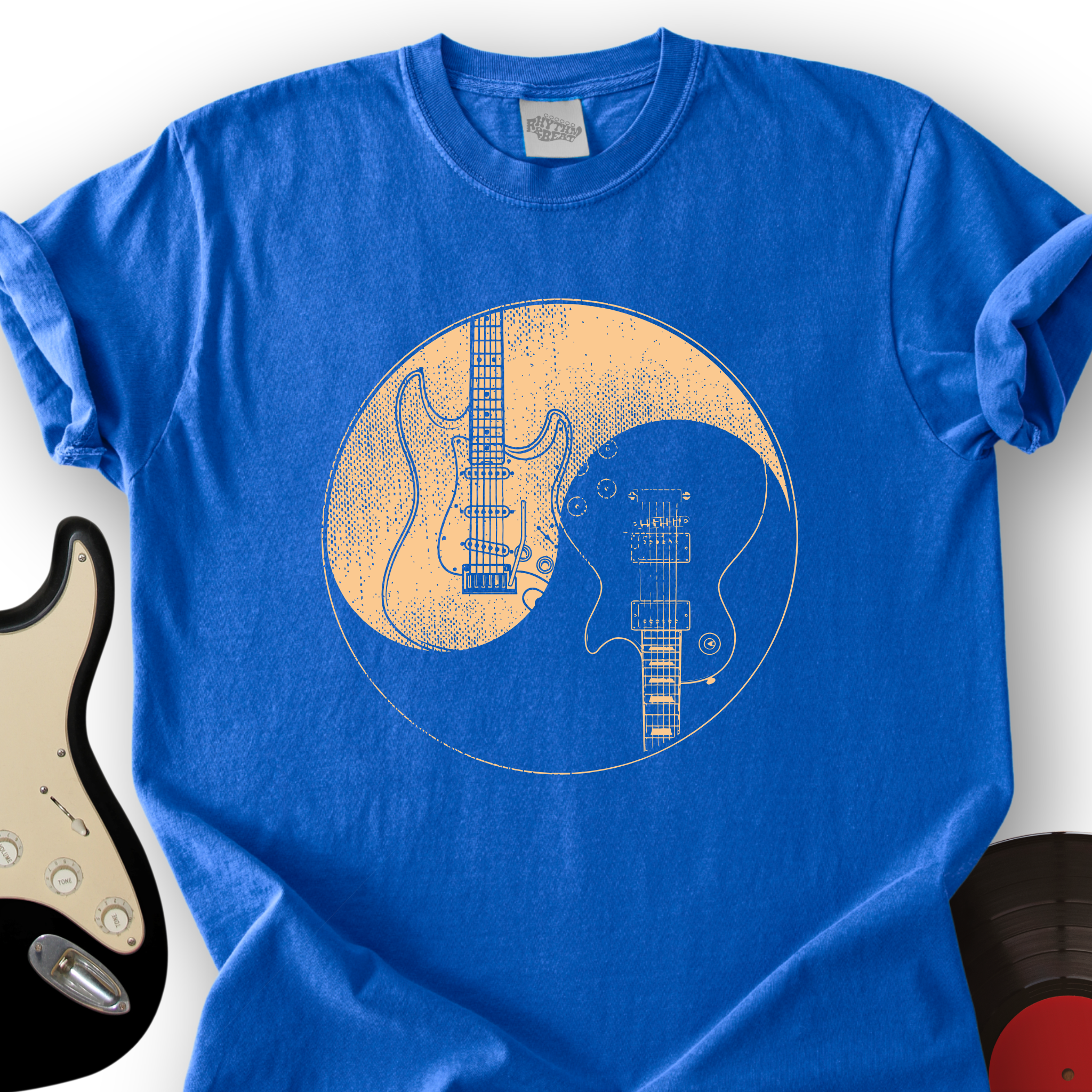 Guitars Yin Yang T-Shirt