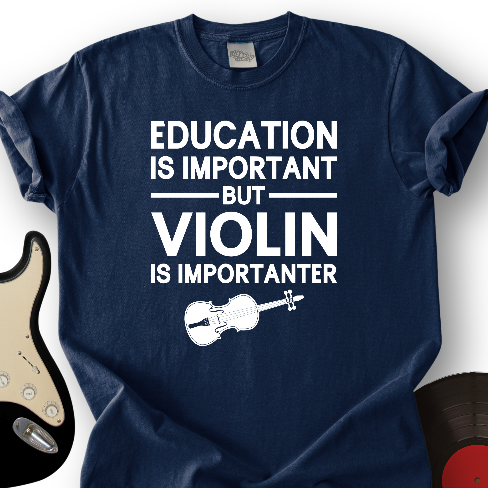 Education Is Important But Violin Is Importanter T-Shirt
