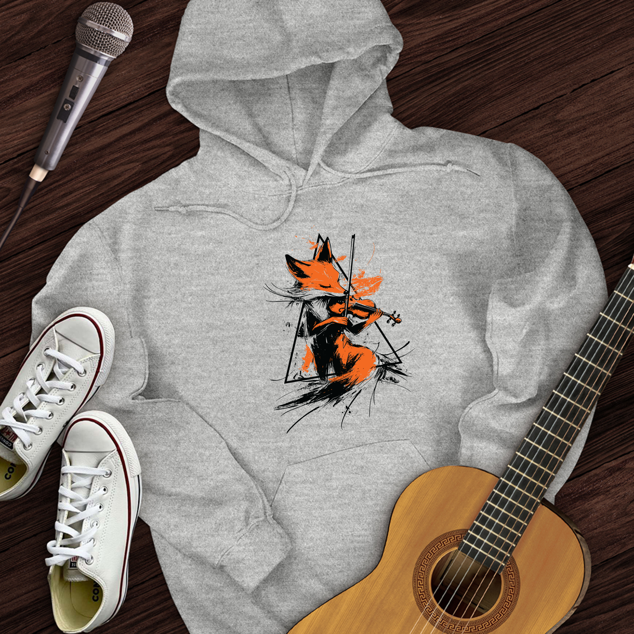 Fox Violin Hoodie