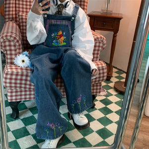 90's Kids Cartoon Overalls