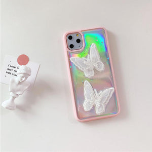Aesthetic Butterflies iPhone Case