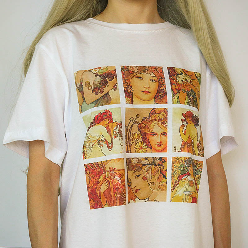 Alphonse Mucha Tee, S