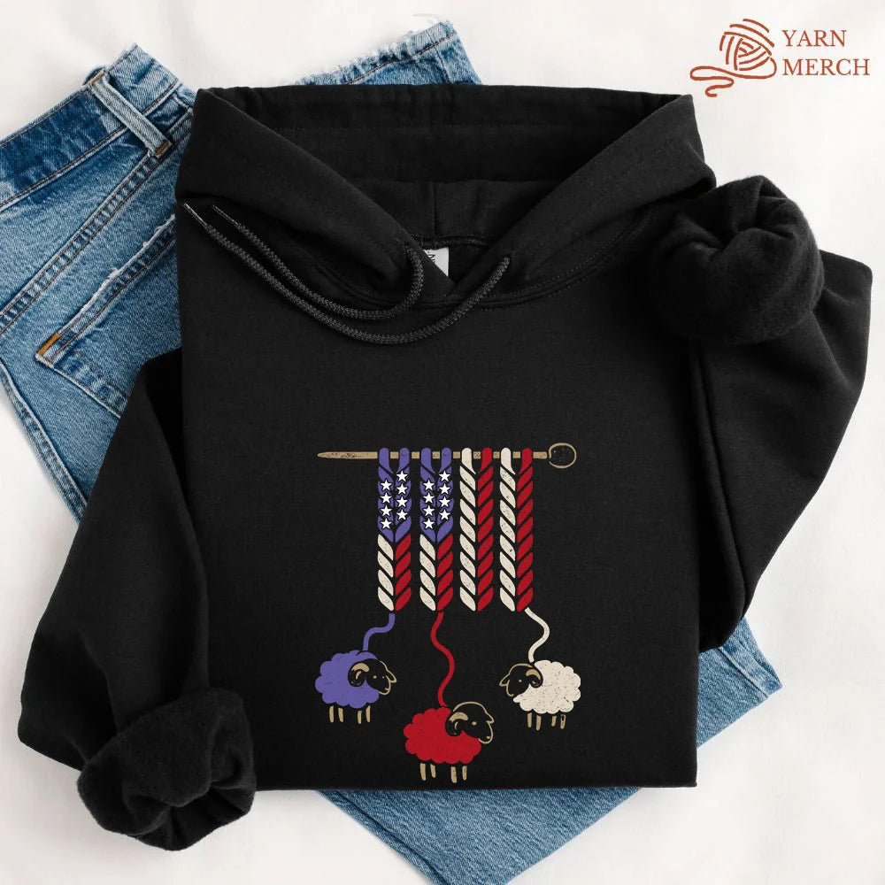 America Wool Hoodie