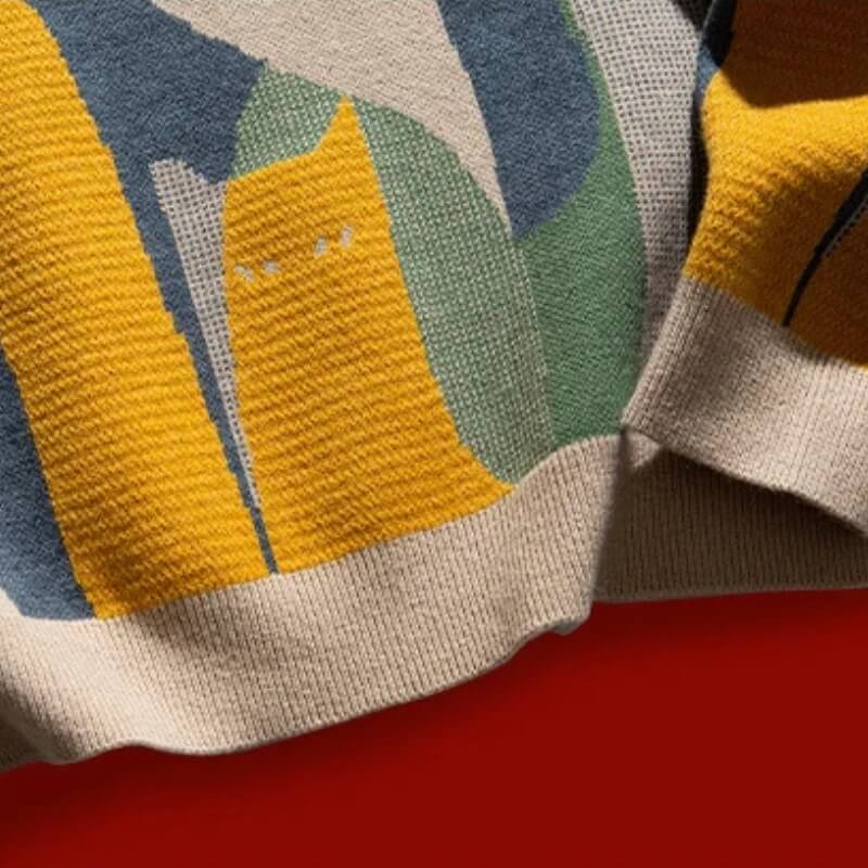 Cat Knitted Sweater
