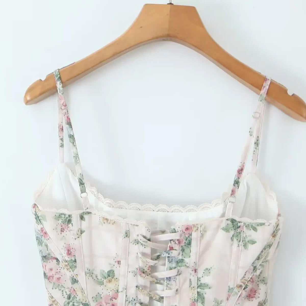 Coquette Floral Corset Top