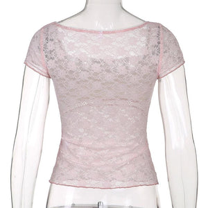 Coquette Lace Detailed Top
