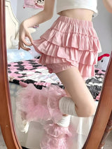 Coquette Ruffle Mini Skort