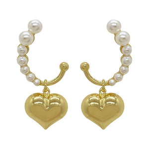 Coquette Aesthetic Mini Heart Earrings