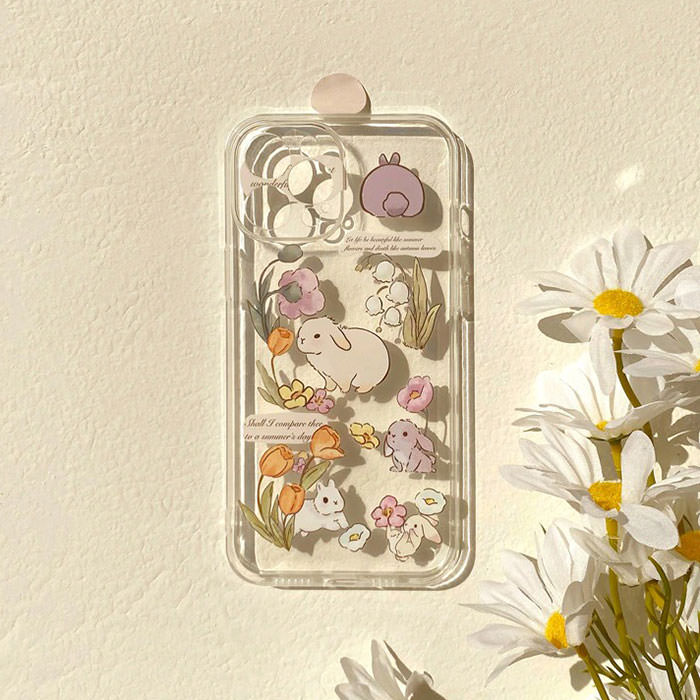 Cottagecore Bunny iPhone Case