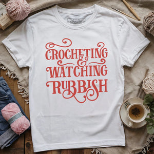 Crochet And Christmas Movie T-shirt