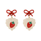 Kawaii Strawberry Earrings