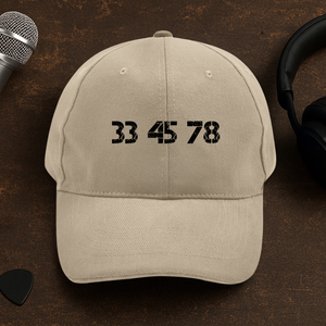 33-45-78 RPM Turntable Cap