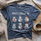 Most Likely To Crochet T-shirt