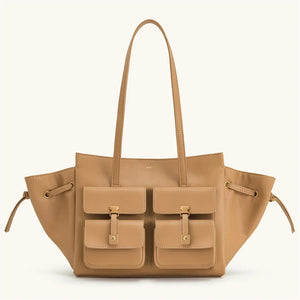 Multi-Pocket Tote Bag