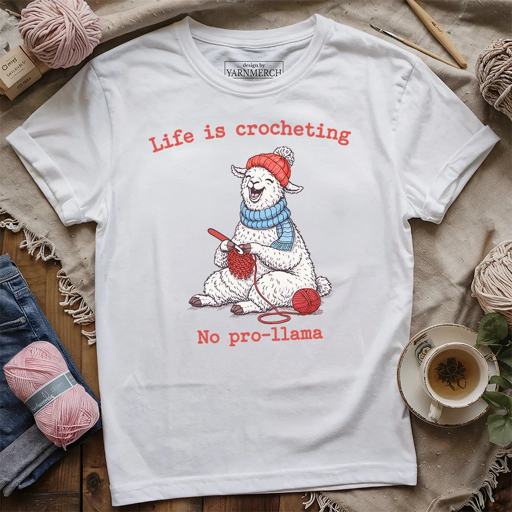 No Pro-llama T-shirt