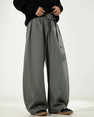 Pleated Wide Pants