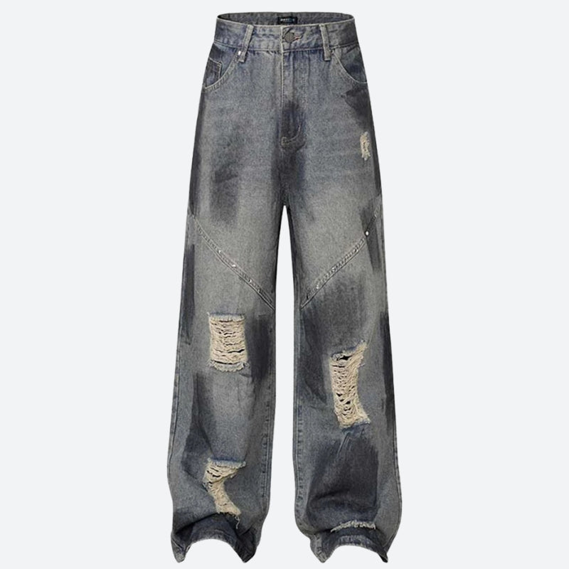 Ripped Denim Jeans