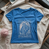 The Yarnpus Lady V-neck