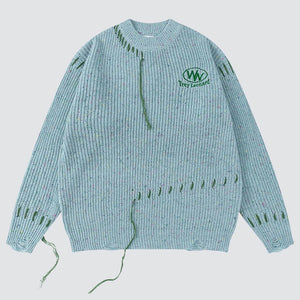 Soft Boy Distressed Sweater