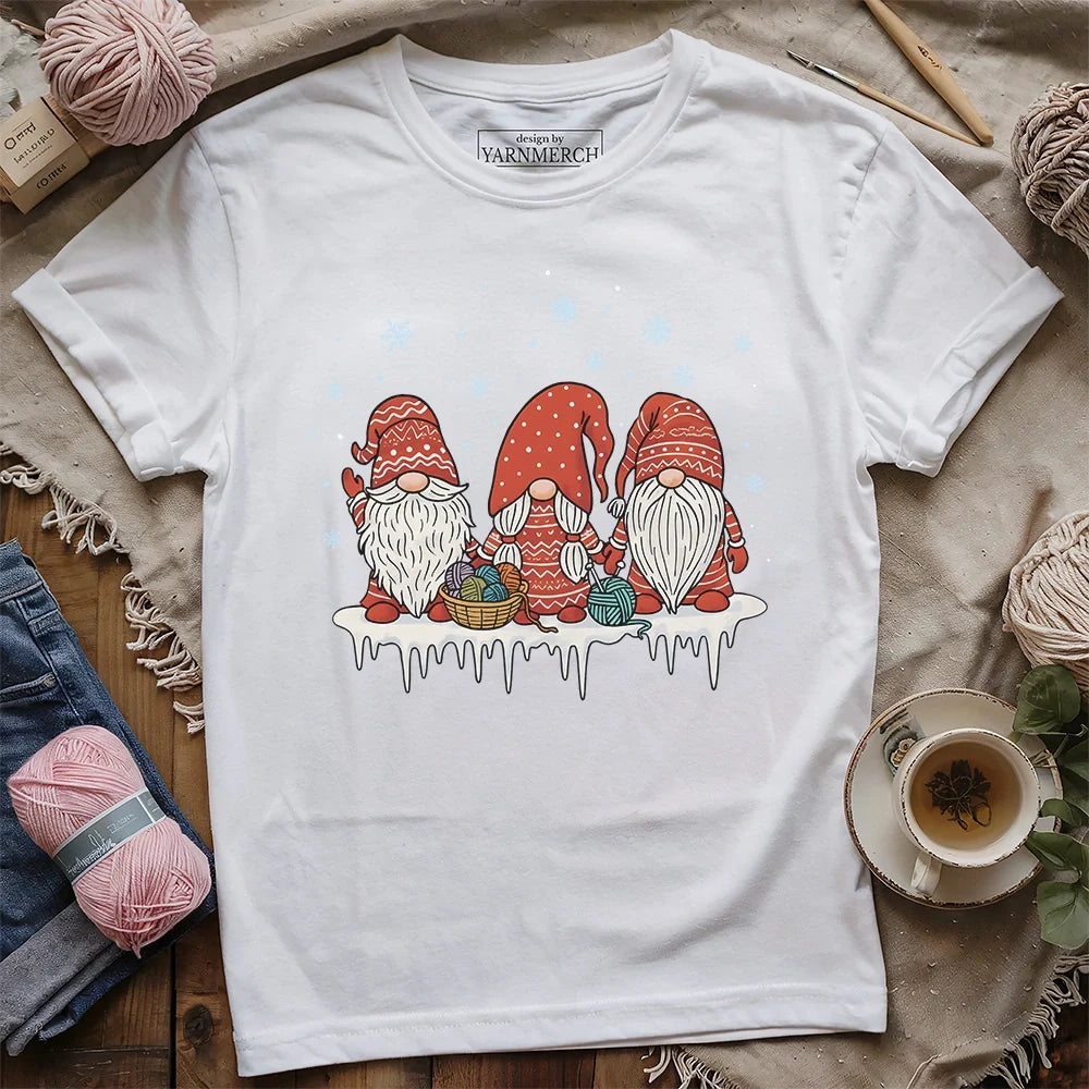Three Knitty Gnomes T-shirt