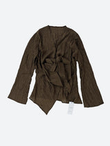 Wrap Around Blouse & Maxi Skirt Two Piece Set