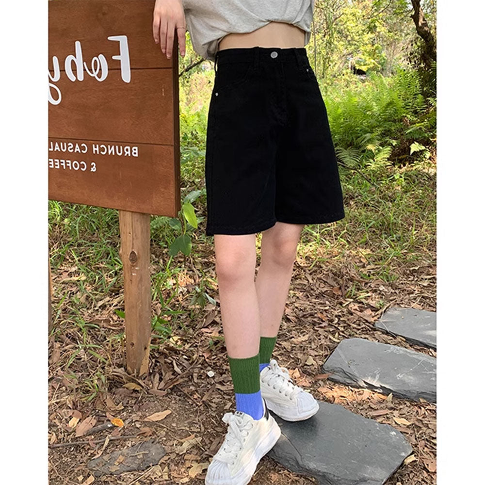 Rule Breaker High-Rise Shorts