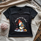 Brr-ing On The Yarns Lady V-neck