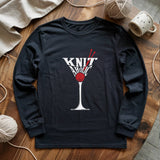 Knit Aholic Long Sleeve T-shirt
