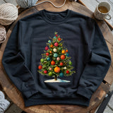 Yarn Christmas Tree Sweatshirt
