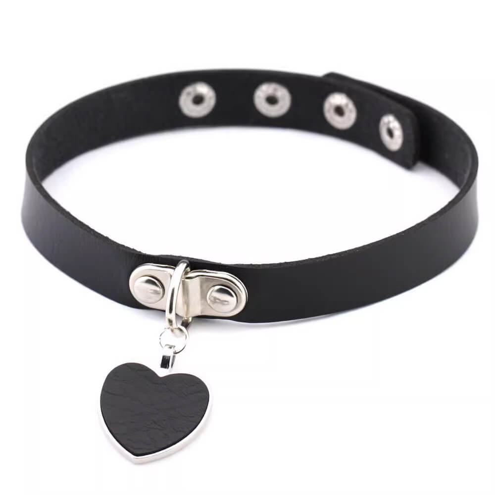 Rule Breakers Leather Choker Necklace