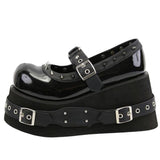 Pretty Evil Spikes Platform Boots