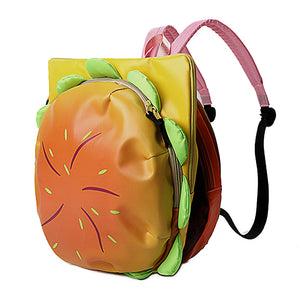 Burger Shaped Backpack
