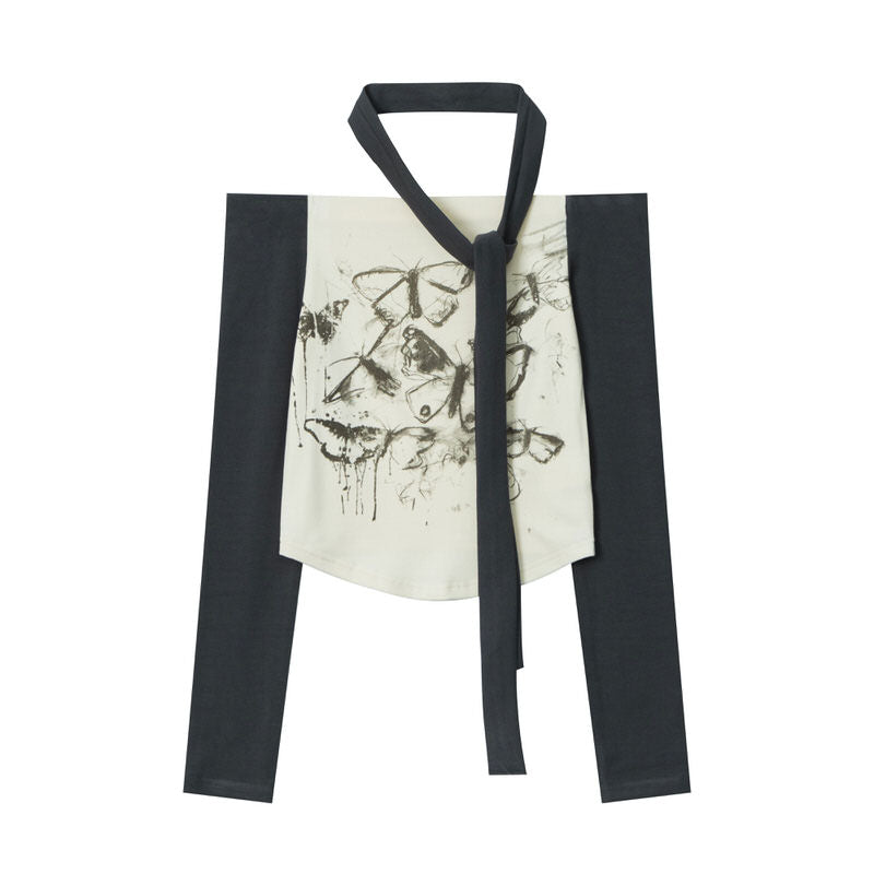 Butterfly Long Sleeve Top