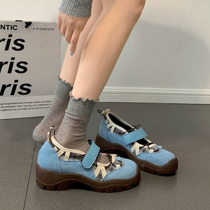 School Riot Platform Mary Janes