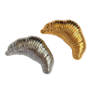 Croissant Brooch