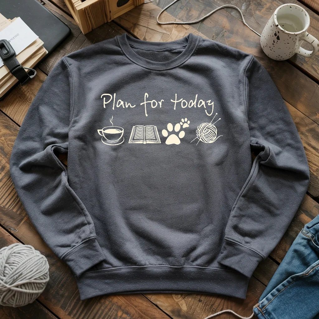 Plan For Today Sweatshirt